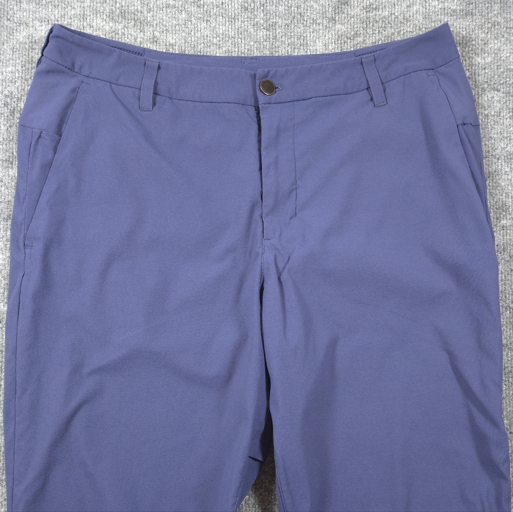 ​Lululemon Men's Commission Pant Classic 32 Iron‎ Blue Warpstreme Golf Chino - Picture 3 of 8